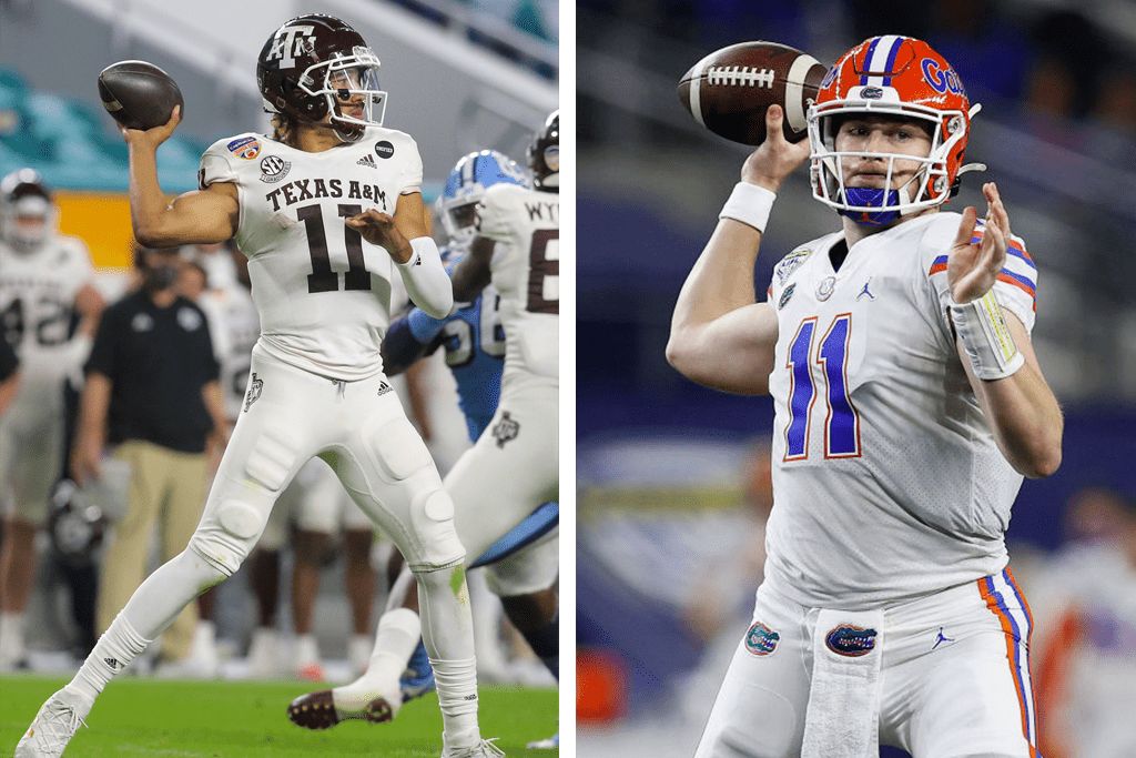 Kellen Mond vs. Kyle Trask: Will QBs go on day two?