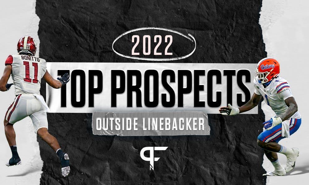 Top outside linebackers in the 2022 NFL Draft include Sam Williams, Nik Bonitto