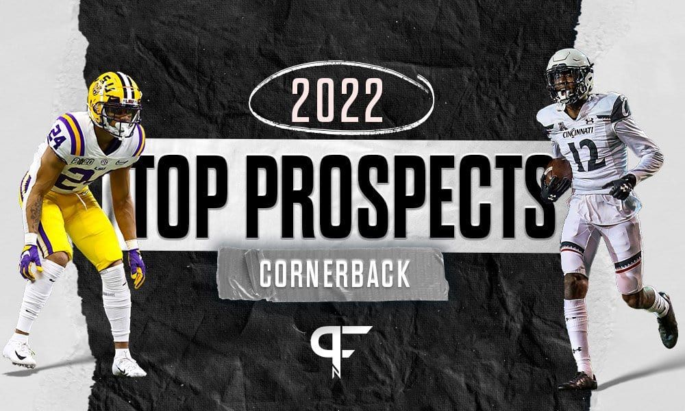 Top cornerbacks in the 2022 NFL Draft include Derek Stingley Jr., Kaiir Elam