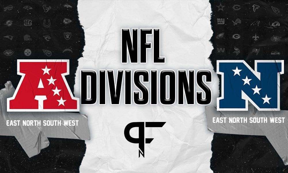 NFL Divisions and Teams: How the AFC and NFC divisions are structured