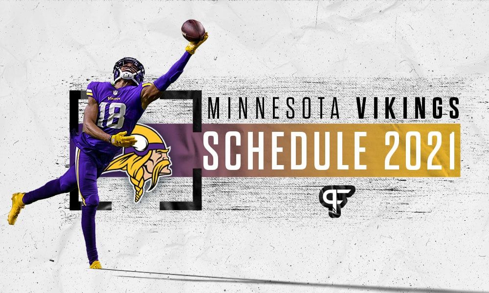 Minnesota Vikings Schedule 2021