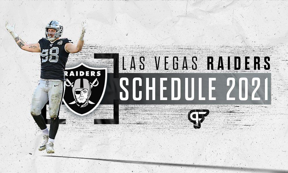 Las Vegas Raiders Schedule 2021: Dates, times, win/loss prediction for 17-game schedule