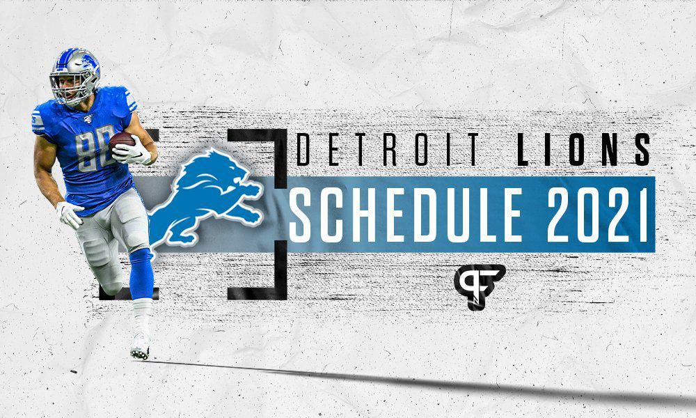 Detroit Lions schedule 2021