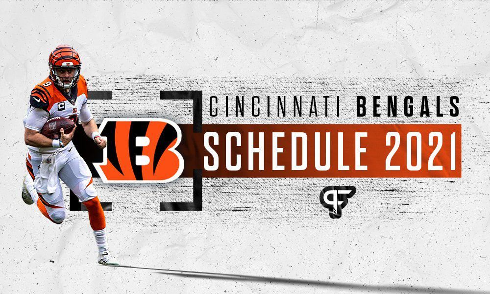 Cincinnati Bengals schedule 2021