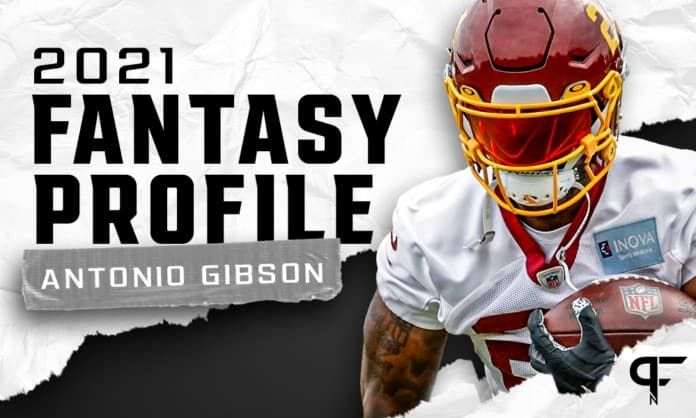 Antonio Gibson's fantasy outlook and projection for 2021