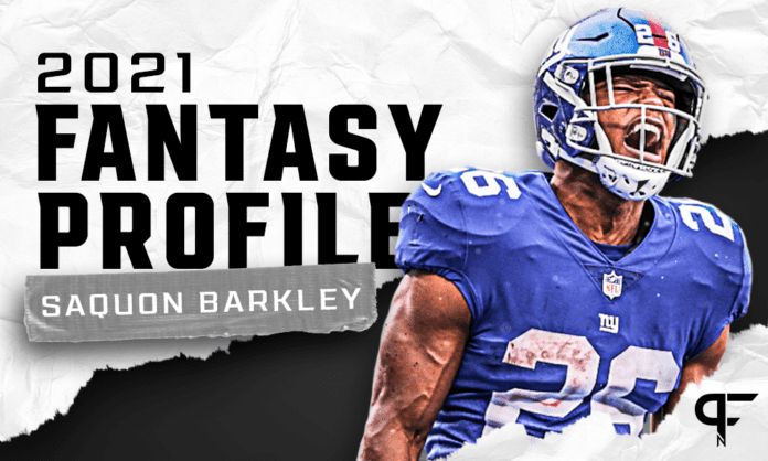 Saquon Barkley's fantasy outlook and projection for 2021