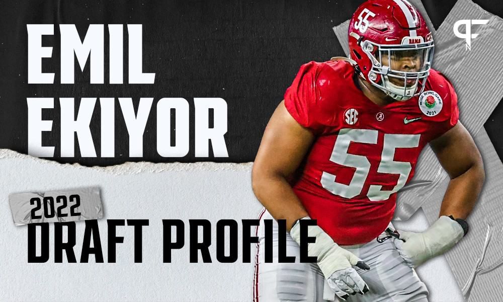 Emil Ekiyor, Alabama OG | NFL Draft Scouting Report