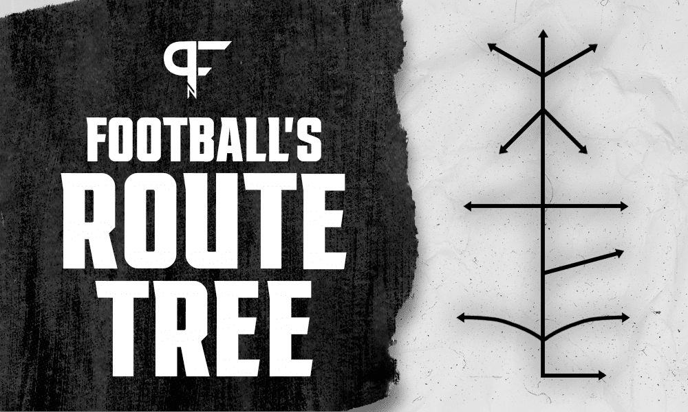 Football Route Tree: Breaking down wide receiver and tight end routes