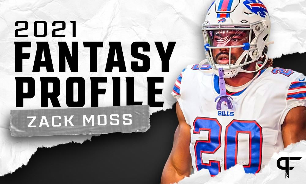 Zack Moss' Fantasy Outlook and Projection for 2021