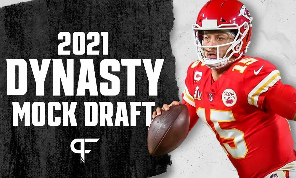 Dynasty Superflex Startup Mock Draft 2021: QBs are a valuable commodity in Round 1