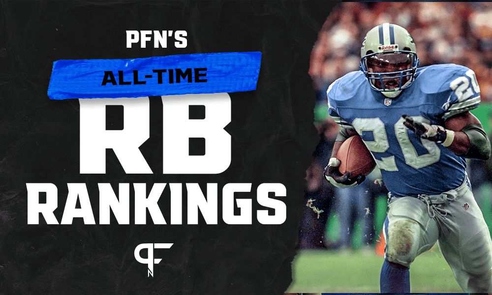 Top 11 running backs of all time, from Barry Sanders to O.J. Simpson