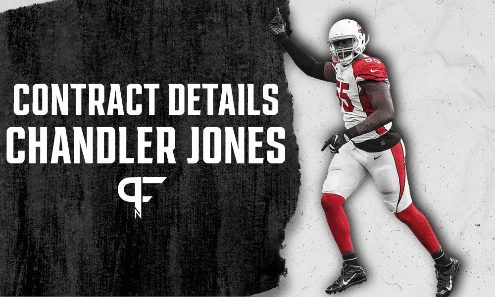 Chandler Jones' contract details, salary cap impact, and bonuses