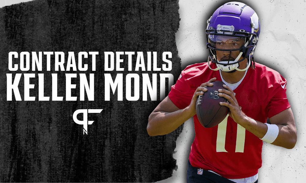 Kellen Mond's contract details, salary cap impact, and bonuses