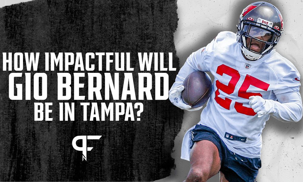 Will Gio Bernard compete for fantasy touches in the Buccaneers' backfield?