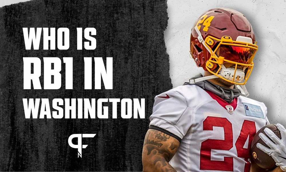 Washington backfield fantasy breakdown with Antonio Gibson leading the way