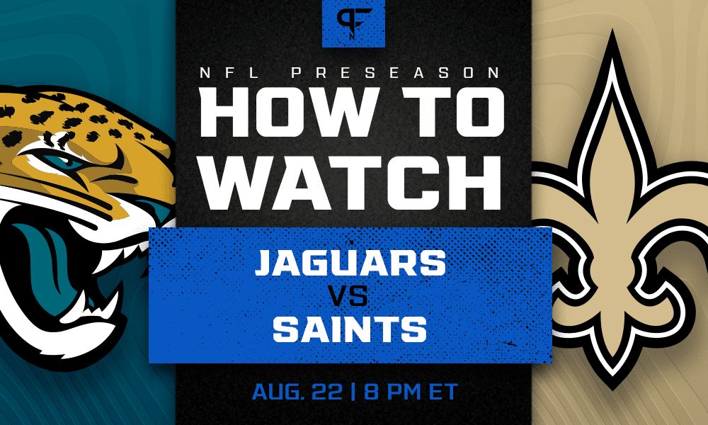 Jaguars vs. Saints: How to watch, start time, odds, live streams, TV channel