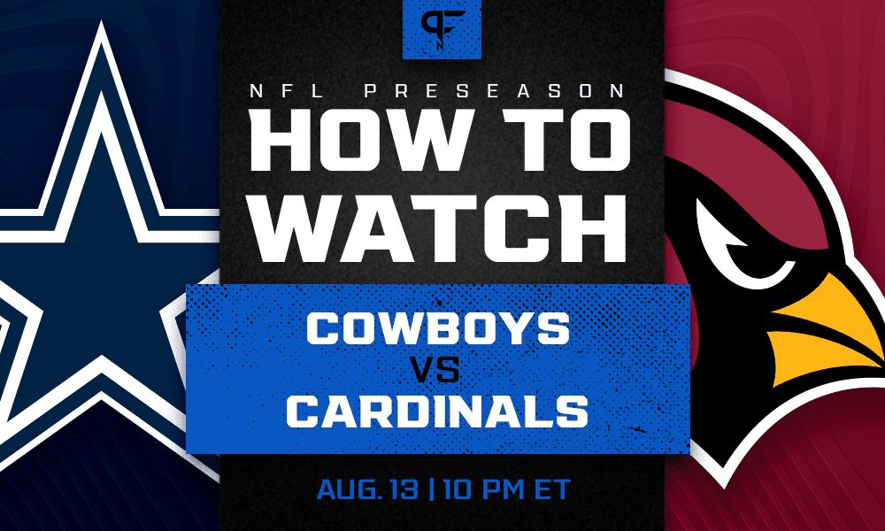 Cowboys vs. Cardinals: How to watch, start time, odds, live streams, TV channel