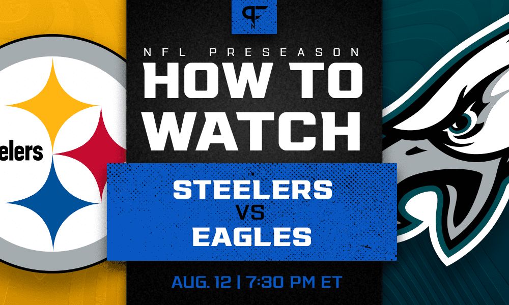 Steelers vs. Eagles: How to watch, start time, odds, live streams, TV channel