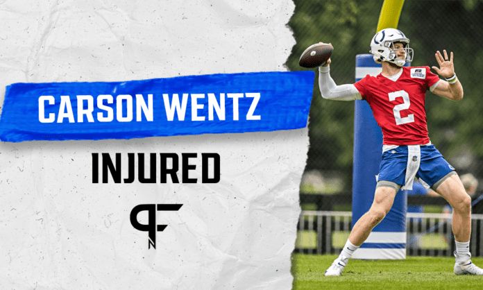 How Carson Wentz' ankle injury impacts the Colts moving forward