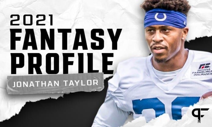 Jonathan Taylor's fantasy outlook and projection for 2021