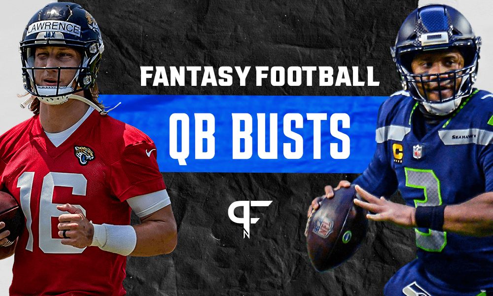 2021 Fantasy Football QB Busts: Trevor Lawrence and Russell Wilson