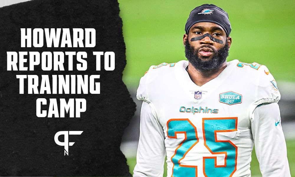 Xavien Howard reports to Miami Dolphins training camp