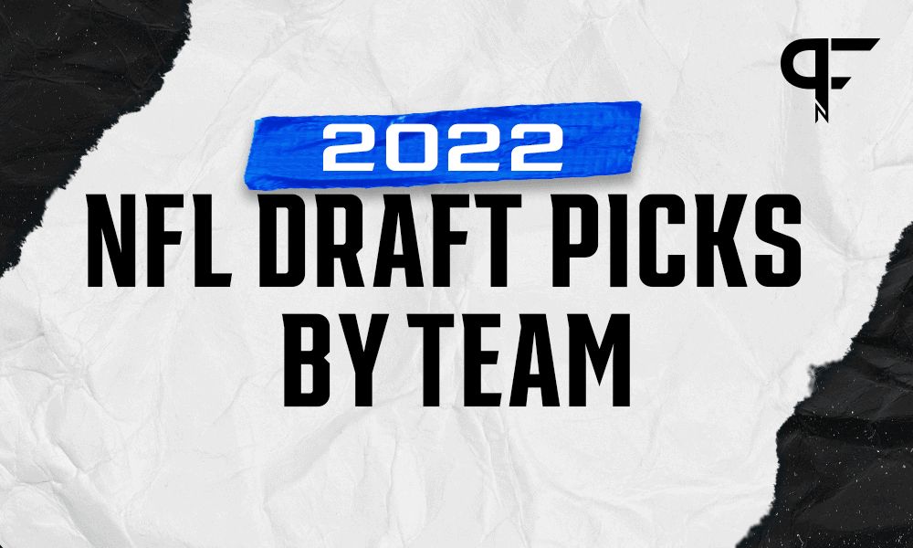 2022 NFL Draft picks by team