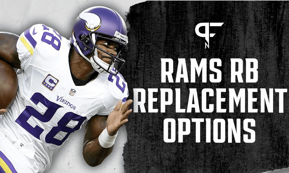 Could the Rams add Adrian Peterson or Todd Gurley to replace Cam Akers?