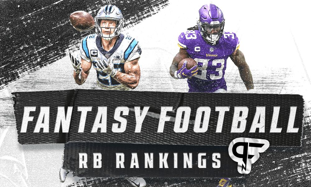 2021 RB Fantasy Football Rankings | Christian McCaffrey and Dalvin Cook top the list