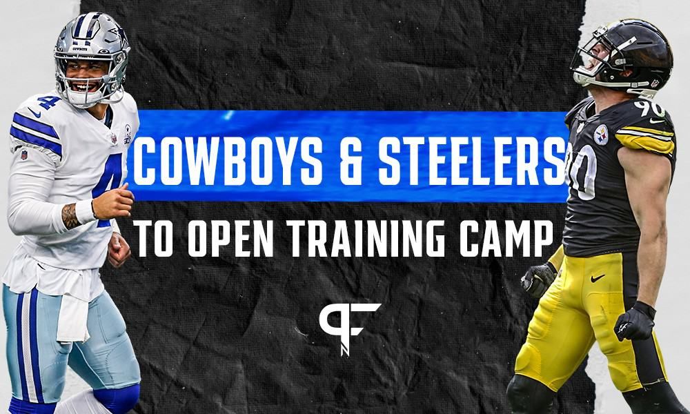 Dallas Cowboys, Pittsburgh Steelers kick off NFL training camp this Wednesday