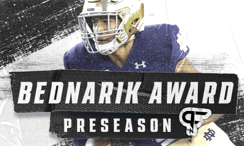 2021 Bednarik Award Watch List: Kyle Hamilton, Kayvon Thibodeaux top names to watch