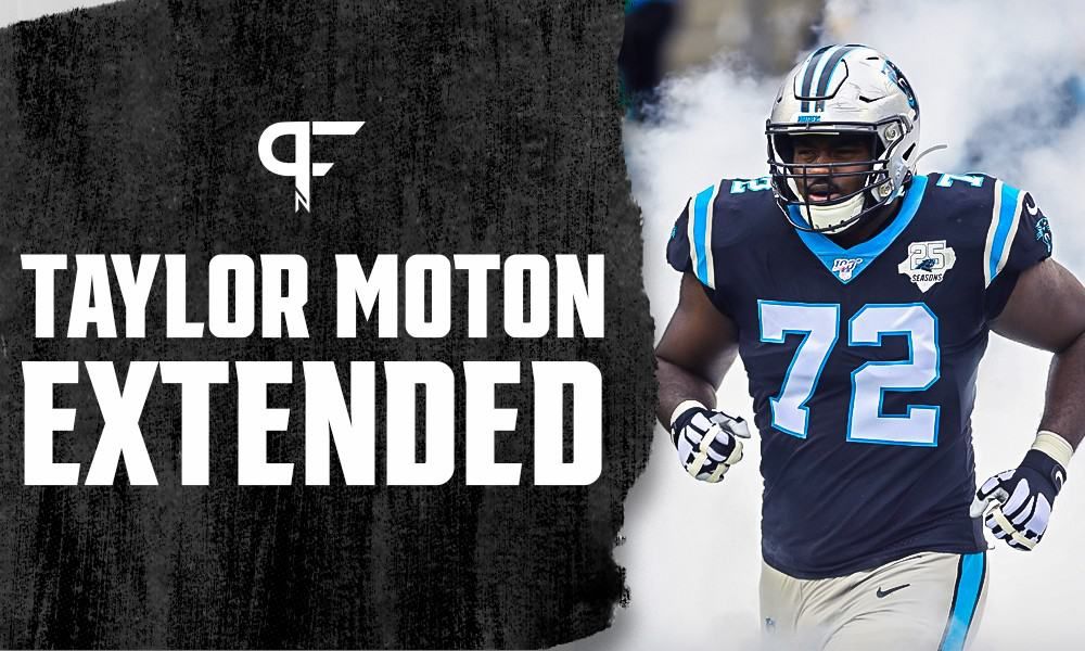 Taylor Moton, Carolina Panthers reach massive four-year, $72M extension