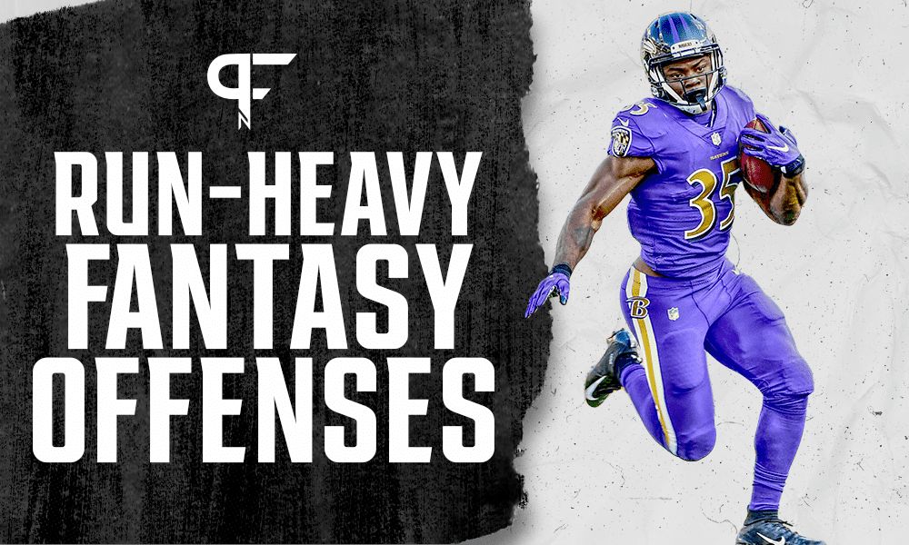 Run-heavy NFL offenses with fantasy football value in 2021