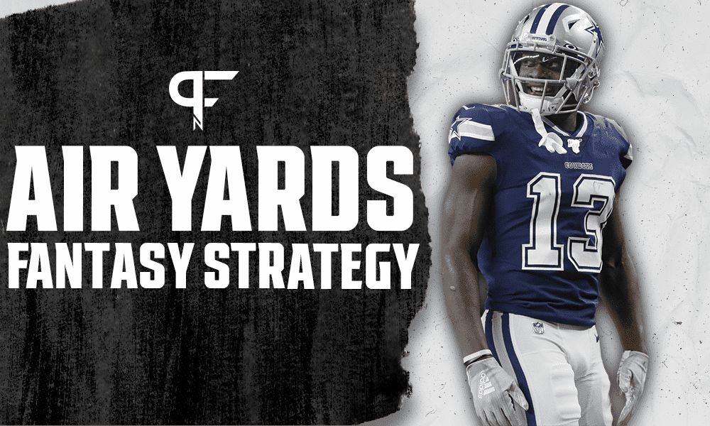 Using air yards to find fantasy football sleepers in 2021