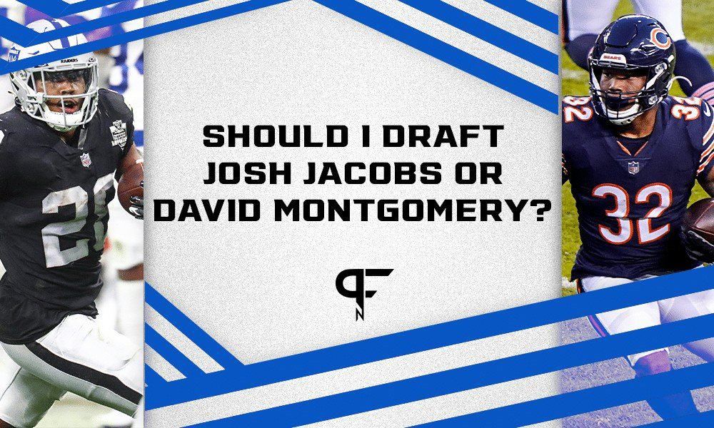 Josh Jacobs or David Montgomery: Which fantasy football RB can win you your league in 2021?