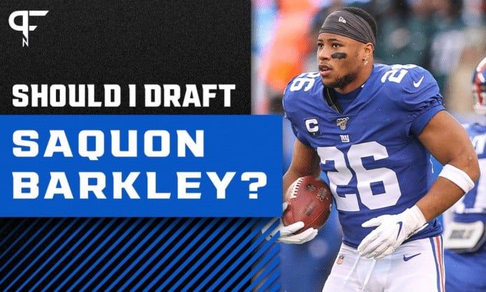 Should you draft Saquon Barkley in fantasy football this year?