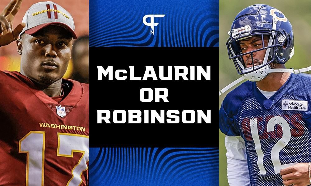 Terry McLaurin or Allen Robinson: Which fantasy football WR should you target?