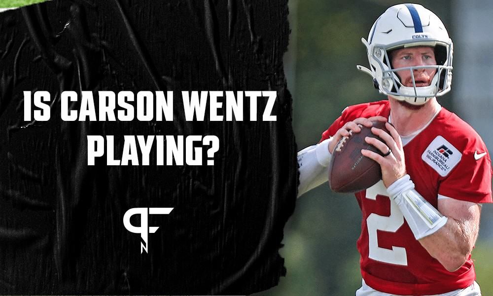 Is Carson Wentz playing tonight vs. Detroit?