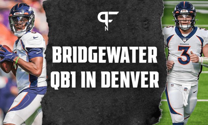 How Teddy Bridgewater beat out Drew Lock and won the Denver Broncos' starting QB job