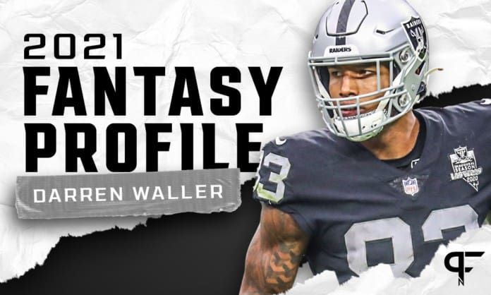 Darren Waller's fantasy outlook and projection for 2021