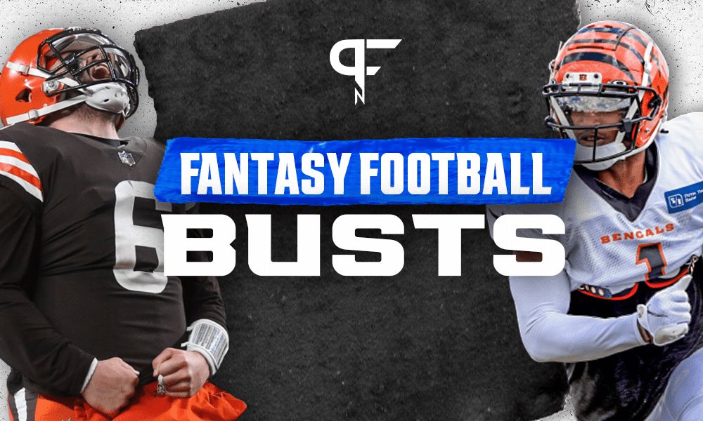 Fantasy Football Busts 2021: Ja'Marr Chase and Baker Mayfield highlight players from AFC North