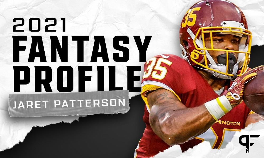 Jaret Patterson's fantasy outlook and projection for 2021