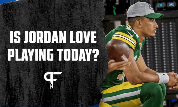 Is Jordan Love playing today vs. the Jets?