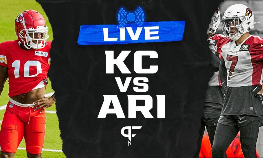 Chiefs vs. Cardinals Score: Live updates, highlights, for tonight's Week 2 preseason game