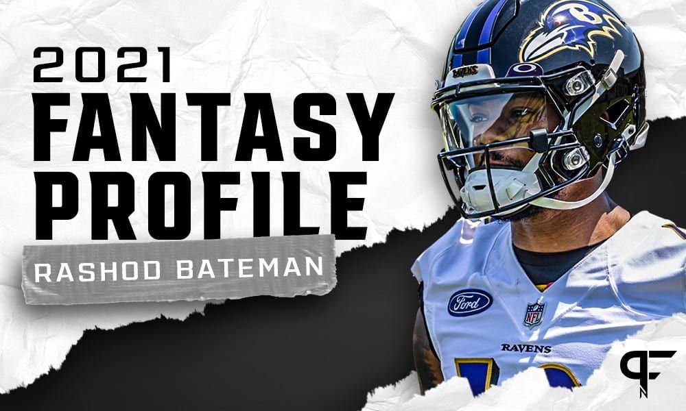 Rashod Bateman's fantasy outlook and projection for 2021
