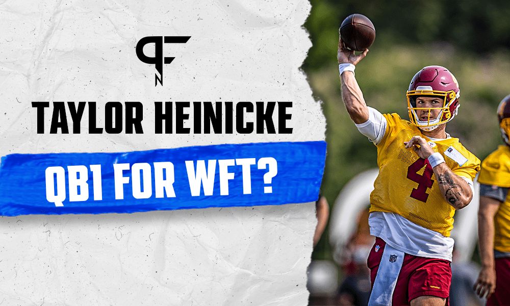 Does Taylor Heinicke have a long-term future in Washington?