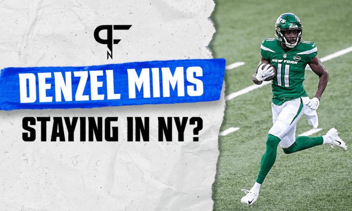 New York Jets not looking to move WR Denzel Mims this preseason