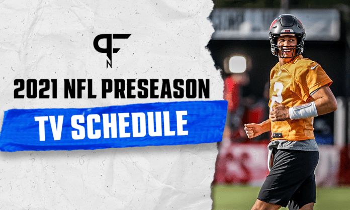 NFL Preseason TV Schedule 2021: NFL Network airing 23 live games