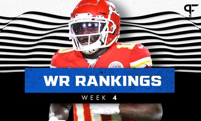 Week 4 WR Rankings: Can you trust Jaylen Waddle and DeVonta Smith?