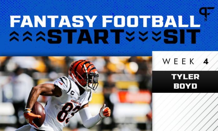 Tyler Boyd Start/Sit Week 4: Bengals WR poised for TNF breakout